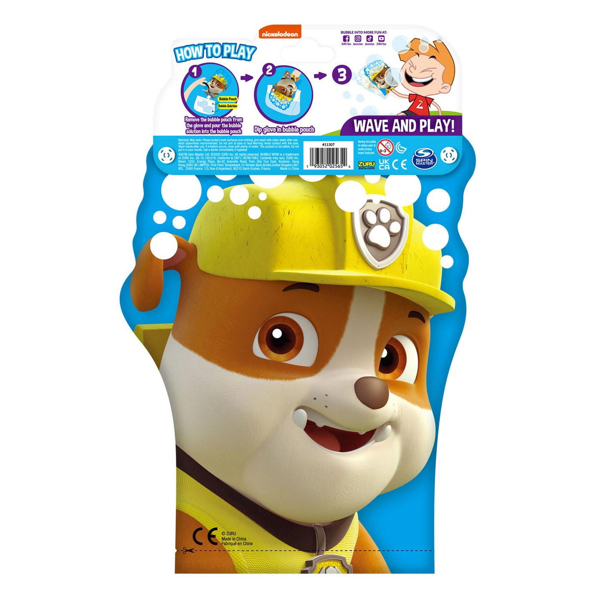 Zuru Paw Patrol Bubble Boldder Glove