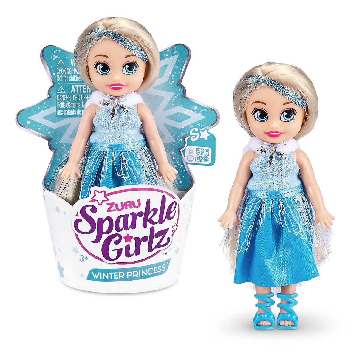 Zuru Sparkle Girlz Winter Princess Cupcake