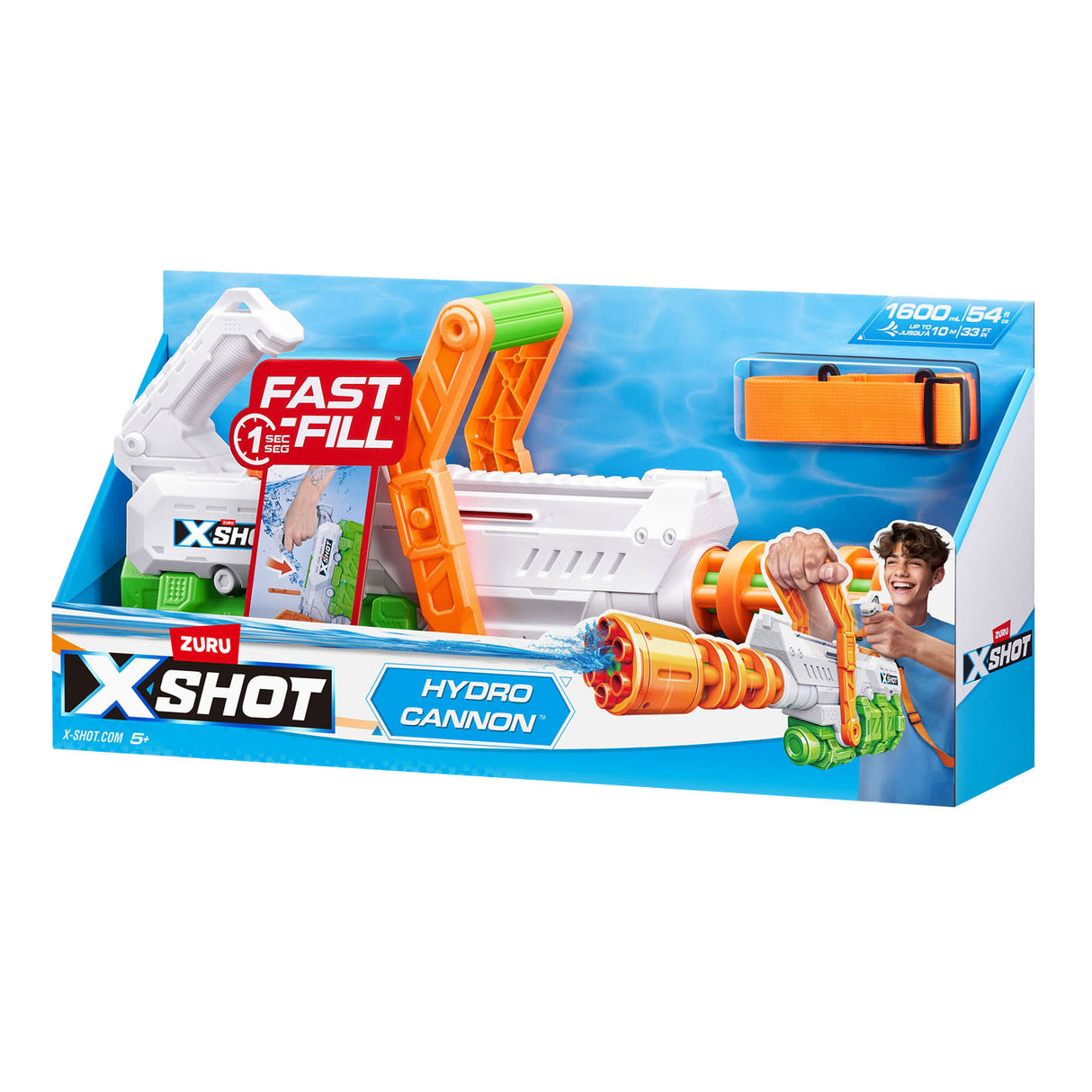 Zuru X-SHOT Szybkie wypełnienie Hydro Cannon Water Gun