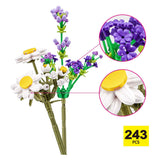 Zuru max premium flowers - construction playset in surprise ball