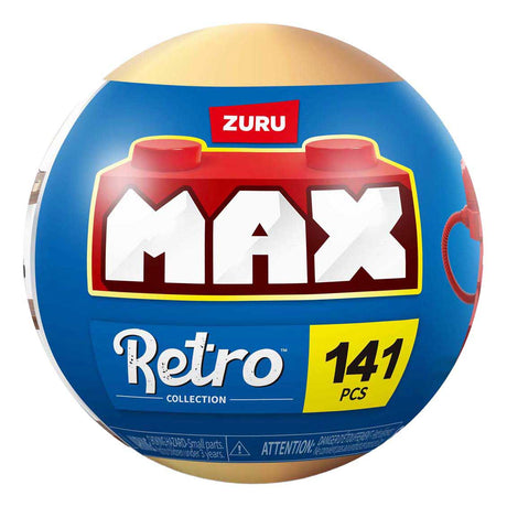 Zuru max premium retro - konstruksjonslekesett i overraskelsesball