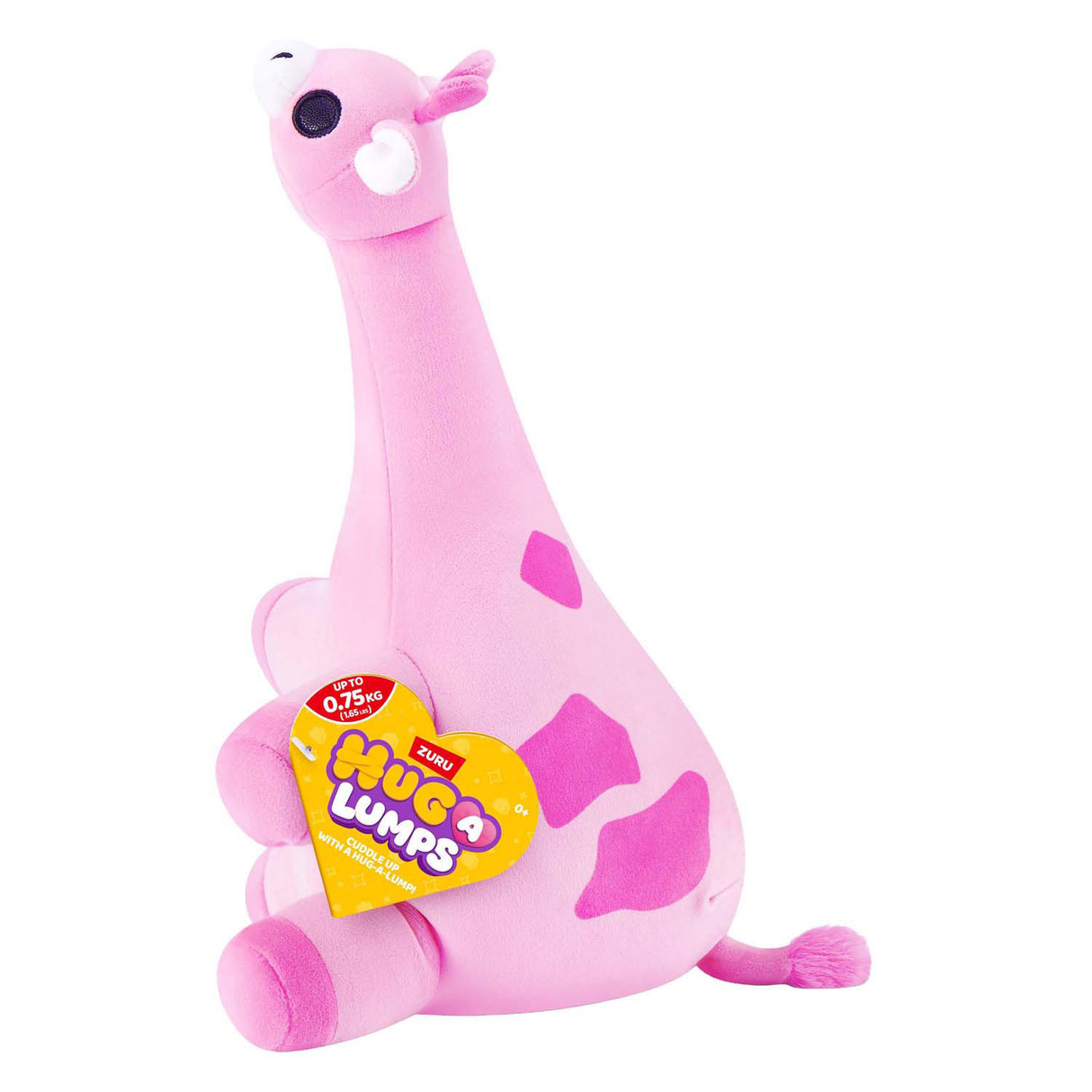 Zuru Hug a Lumps plush giraffe, 35 cm