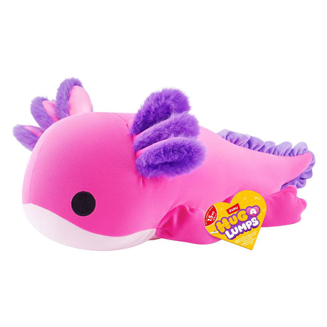 Zuru Hug a Lumps Plush Medium Axolotl