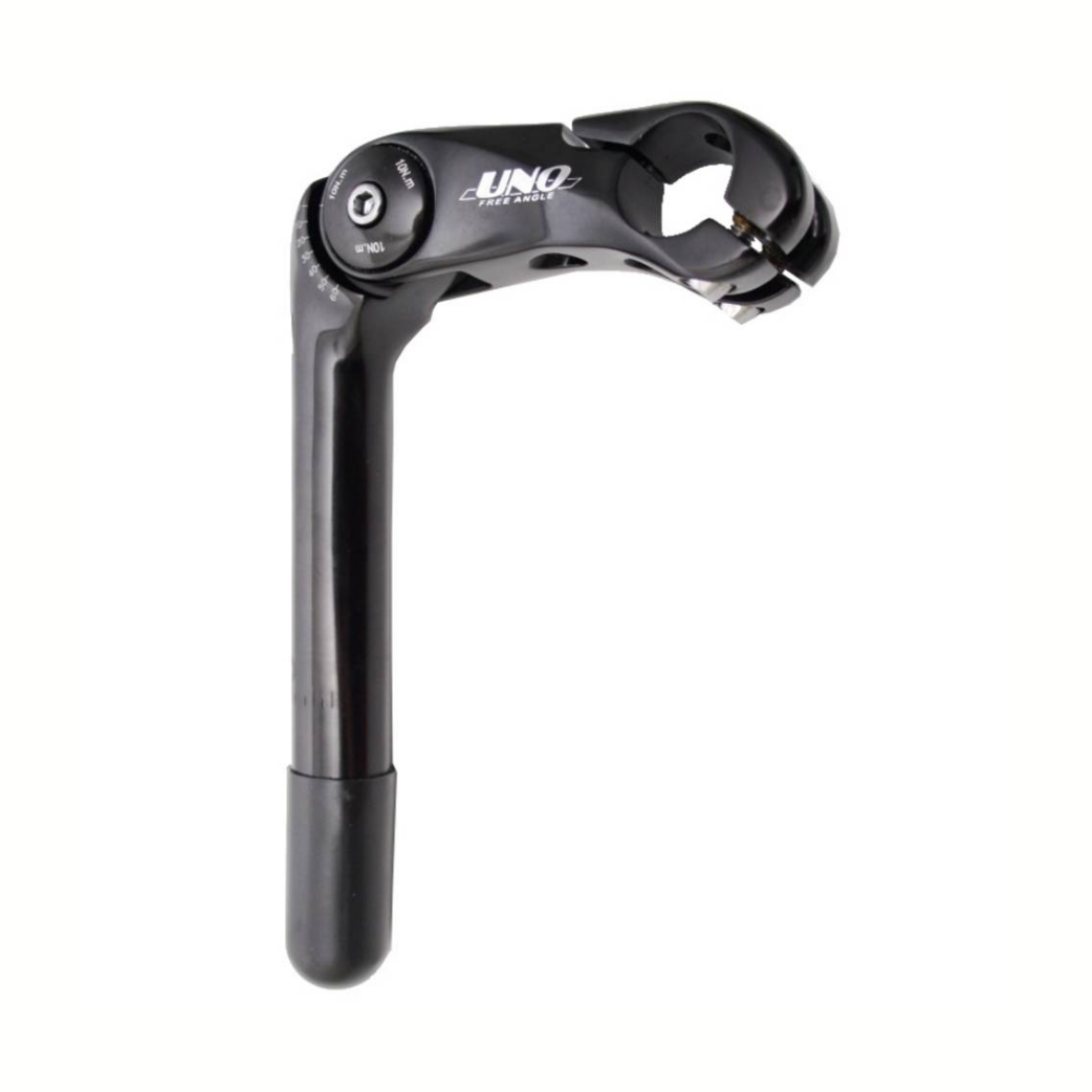 Adjustable stem 80mm x 25.4mm - Black