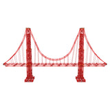 K'NEX Architecture Bouwset Golden Gate Bridge, 1536dlg.