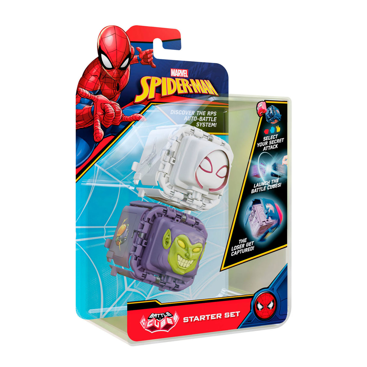 Boti Spiderman Battle Cube Gwen proti Green Goblin