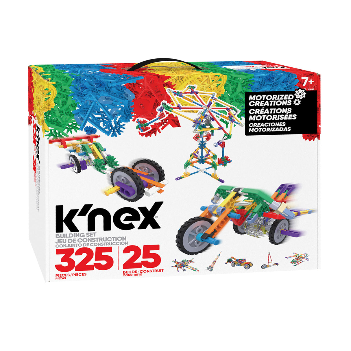 K'Nex Bouwset Motorized 25 modelů, 325DLG.