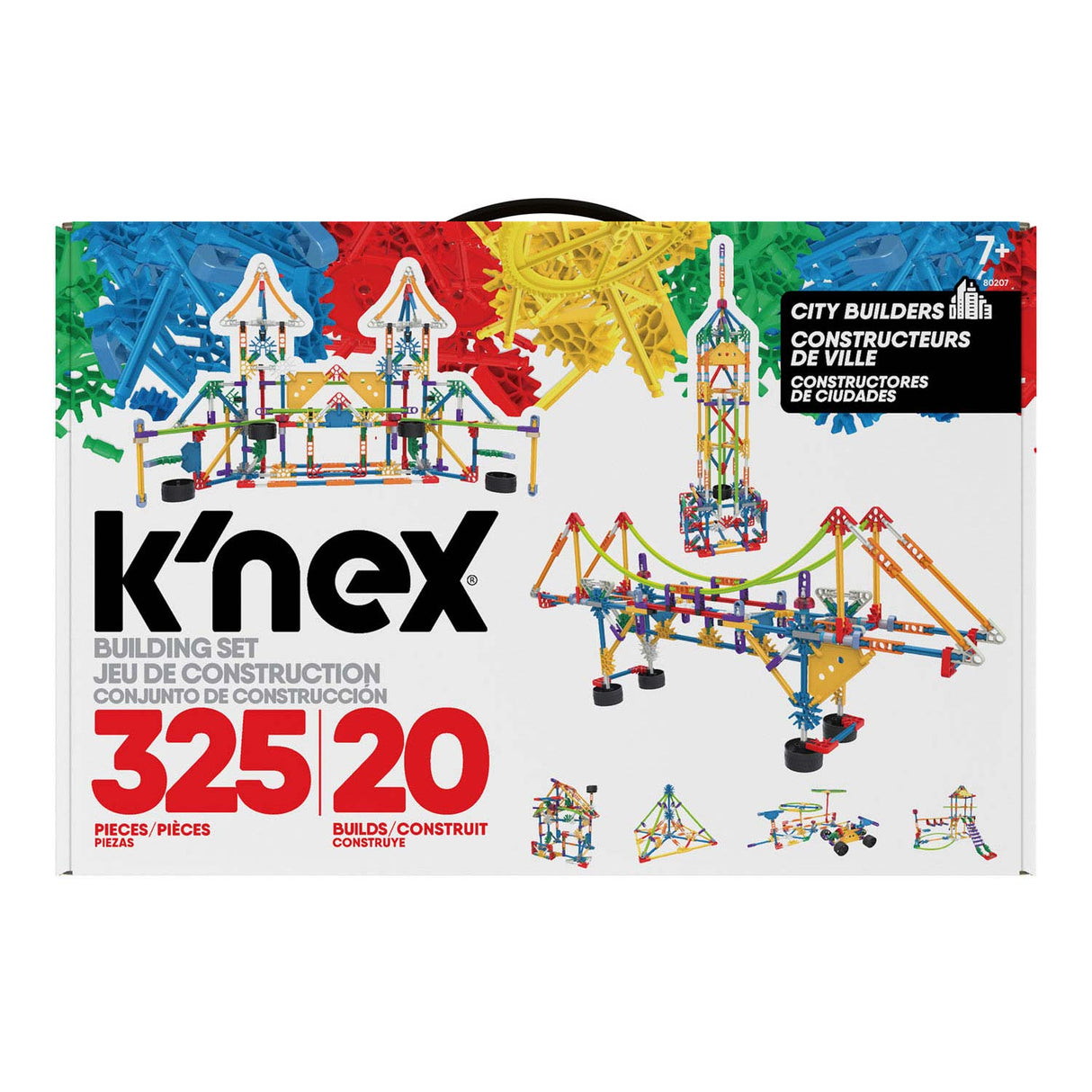 K'Nex K'Nex City Builders 20 Modely, 325DLG.