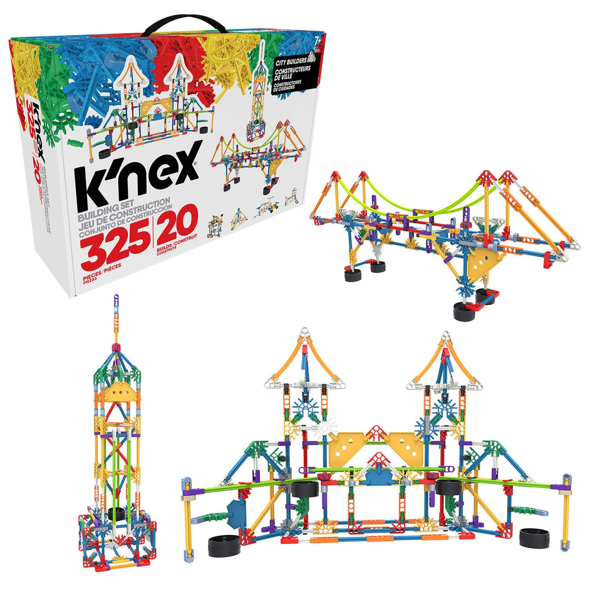 K'Nex K'Nex City Builders 20 Modely, 325DLG.