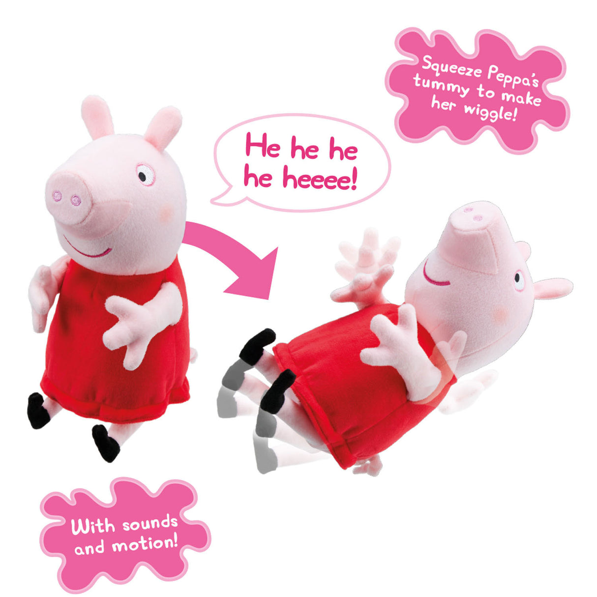 Peppa Pig Interactive Hug Peppa