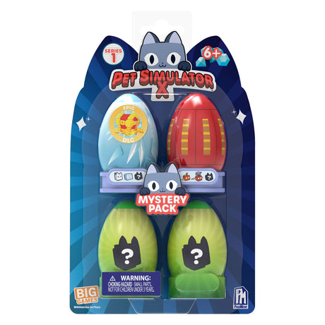 4-paket Boti Pet Simulator Minifigure