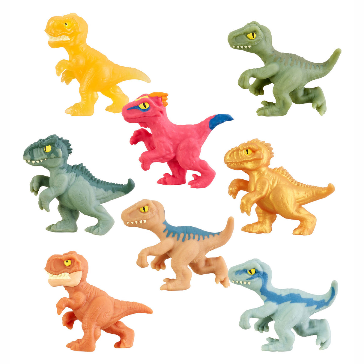 Goo Jit zu Jurassic Mini Speel Figure