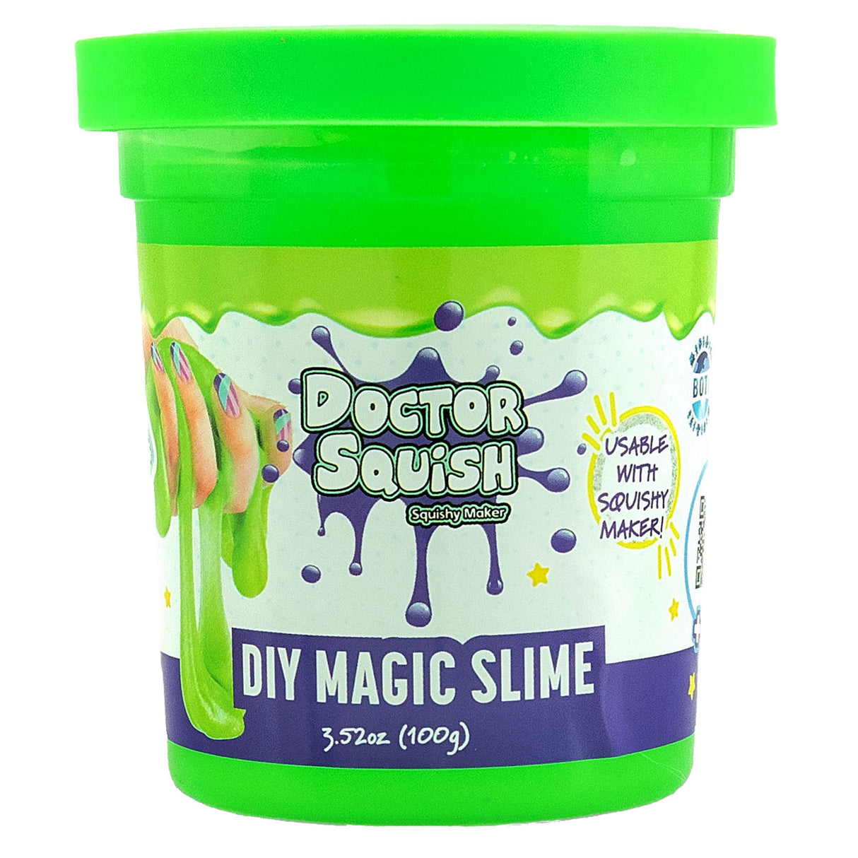 Boti Doctor Squish Sneak Value Pack Green and Purple, 240 Grams