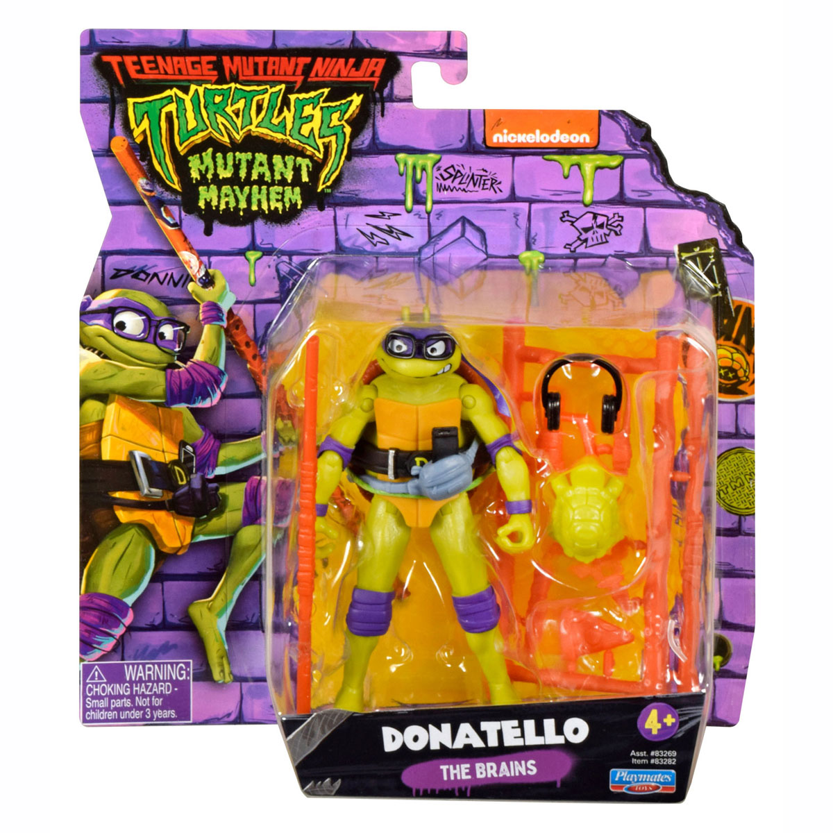 Boti Teenage Mutant Ninja Turtles Speel Figure Donatello The Hjärnor