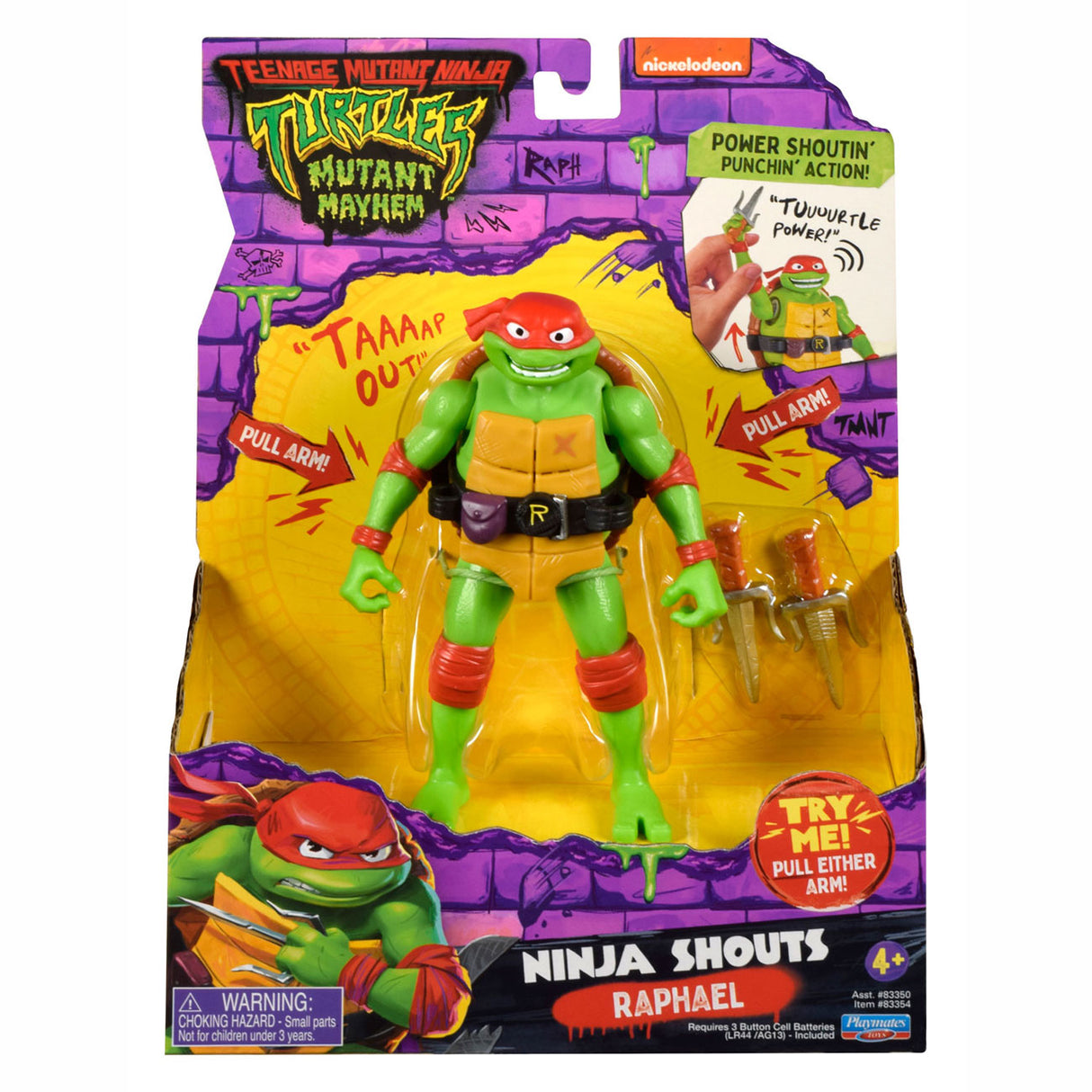 Boti Teenage Mutant Ninja Turtles Ninja Shouts Speel Figure Raphael