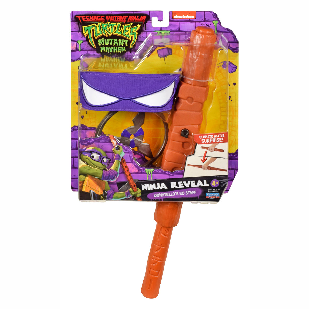 Boti Teenage Mutant Ninja Turtles Donatellos BO -Mitarbeiterspiel -Set