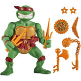 Boti Teenage Mutant Ninja Turtles jouant une figure avec le blindage de stockage Raphael