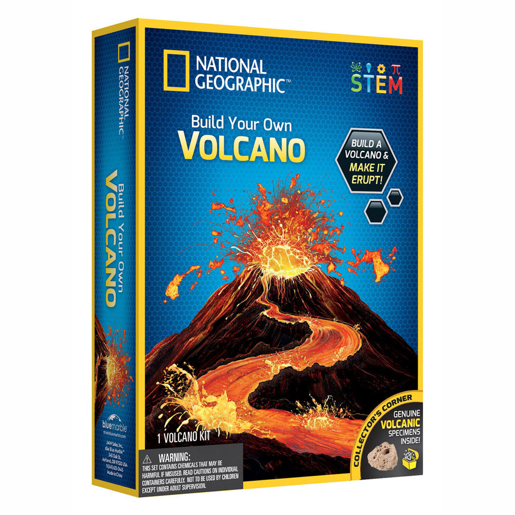 Boti National Geographic bauen Ären eegene Vulkan Set