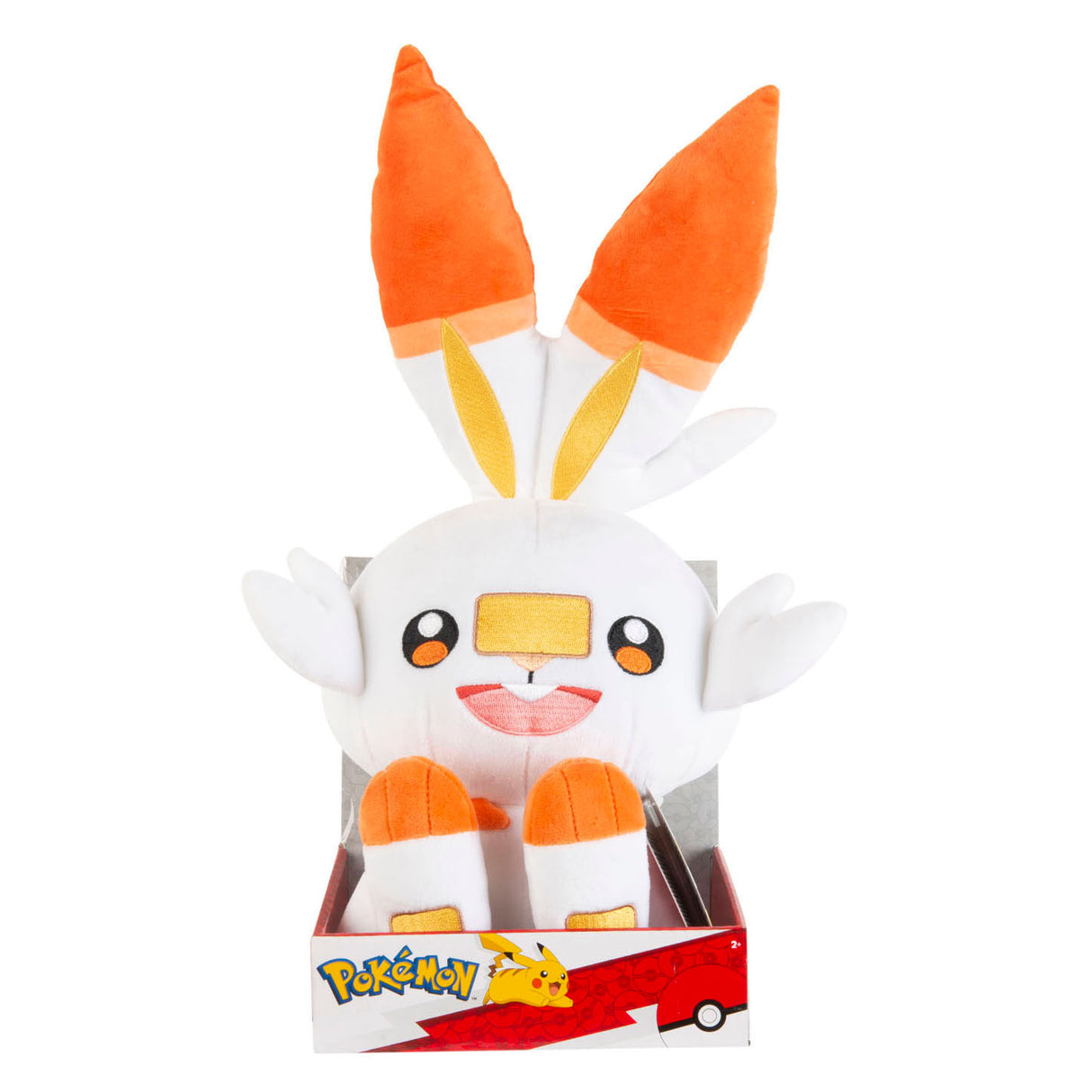 Boti Pokemon Pluchen Cuddle Scorbunny, 30cm