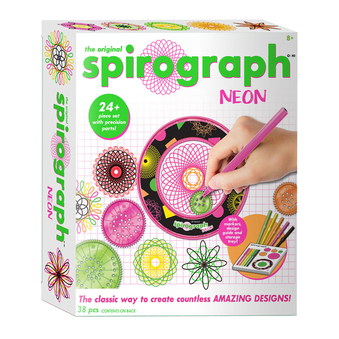 Boti spirographer neonski barvni set