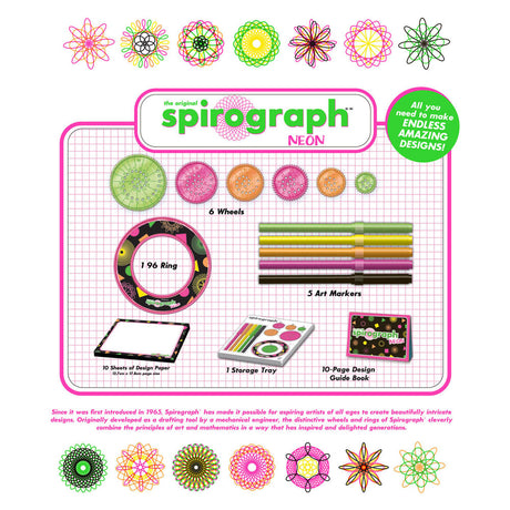 Boti Spirograaf Neon Kleurset