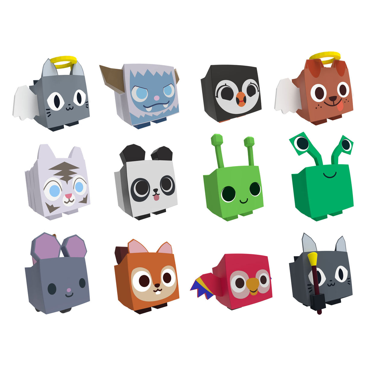 Boti Pet Simulator Minifigure 4-PACK Wave 2