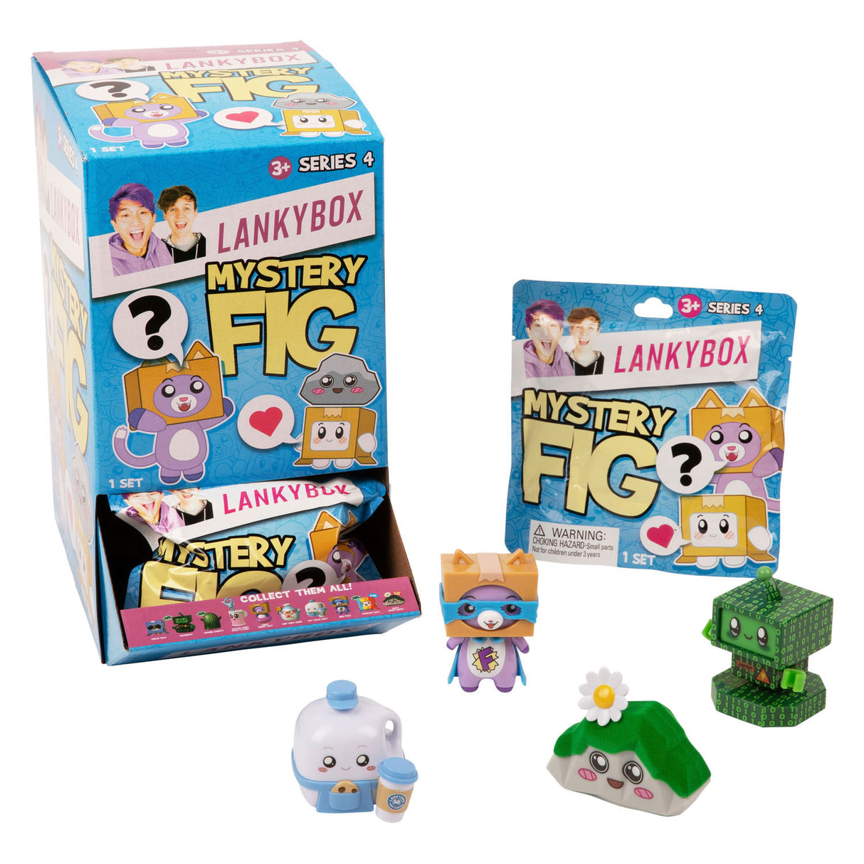 Boti Series 3 Lankybox Mini Mystery Play Figur