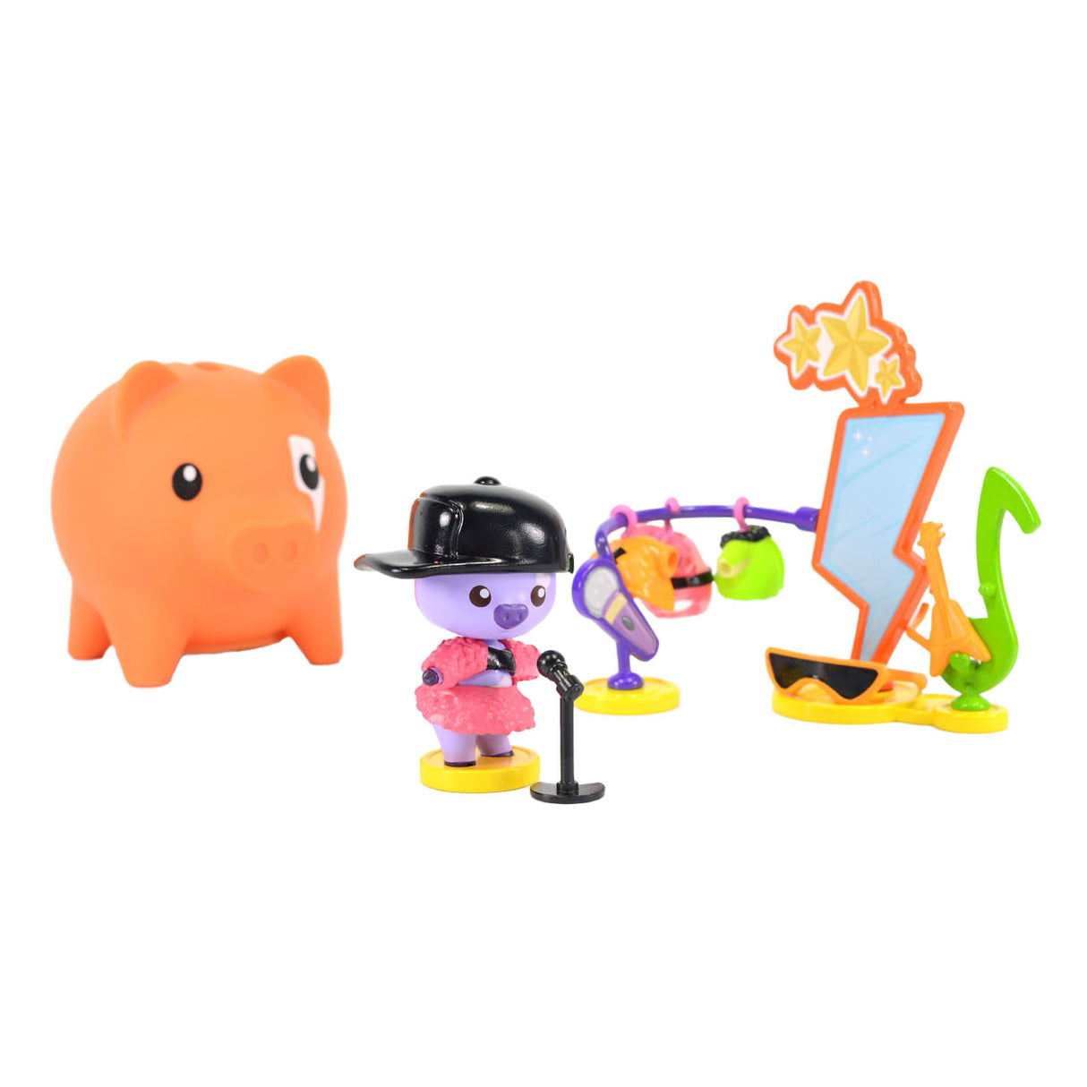 Boti Pockey Money Piggies Spielfigur mit Money Box Popstar Pack