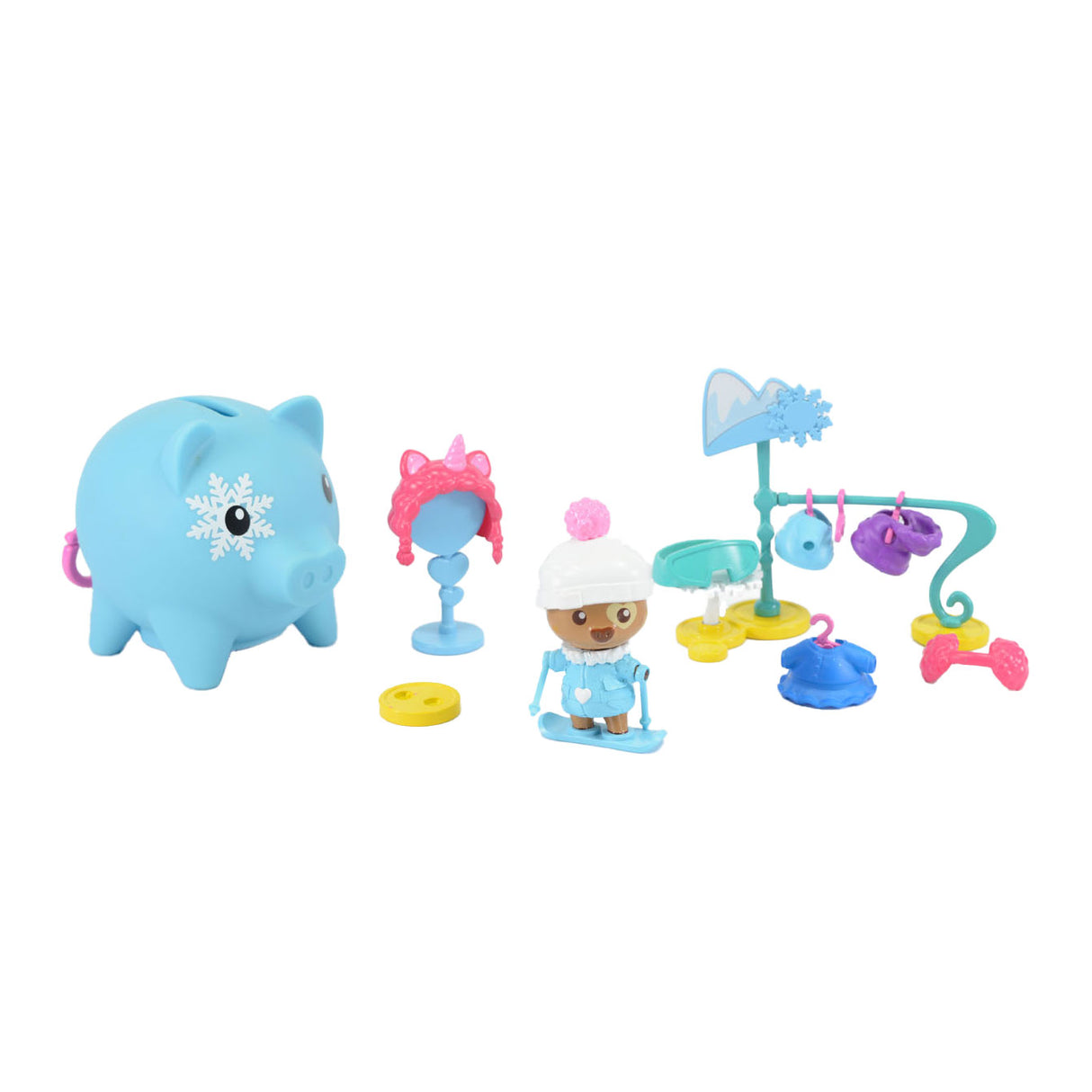 Boti Pockey Money Piggies Speel Figura con dinero Pat Winter Pack