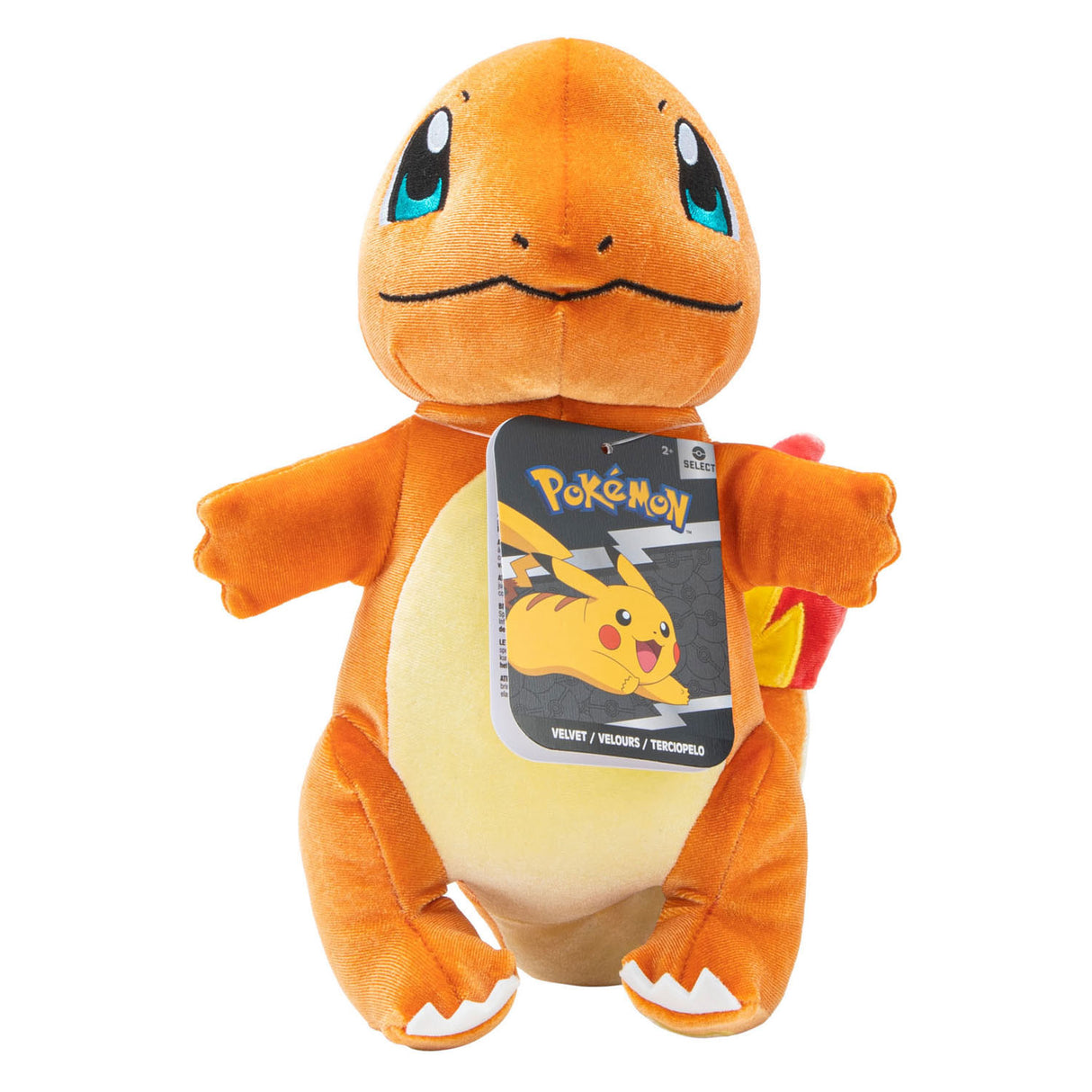 Boti objetí plyšový samet Charmander, 20 cm