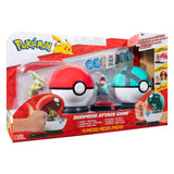 Boti Surprise Attack Game Play Set Set Axew Poke Ball vs Totodile Net Ball