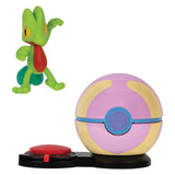 Boti Surprise Attack Game jeu Set Pikachu Fast Ball vs Treecko Heal Ball