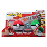 Boti Surprise Attack Game play set Chimchar Poke Ball vs Wynaut Friend Ball