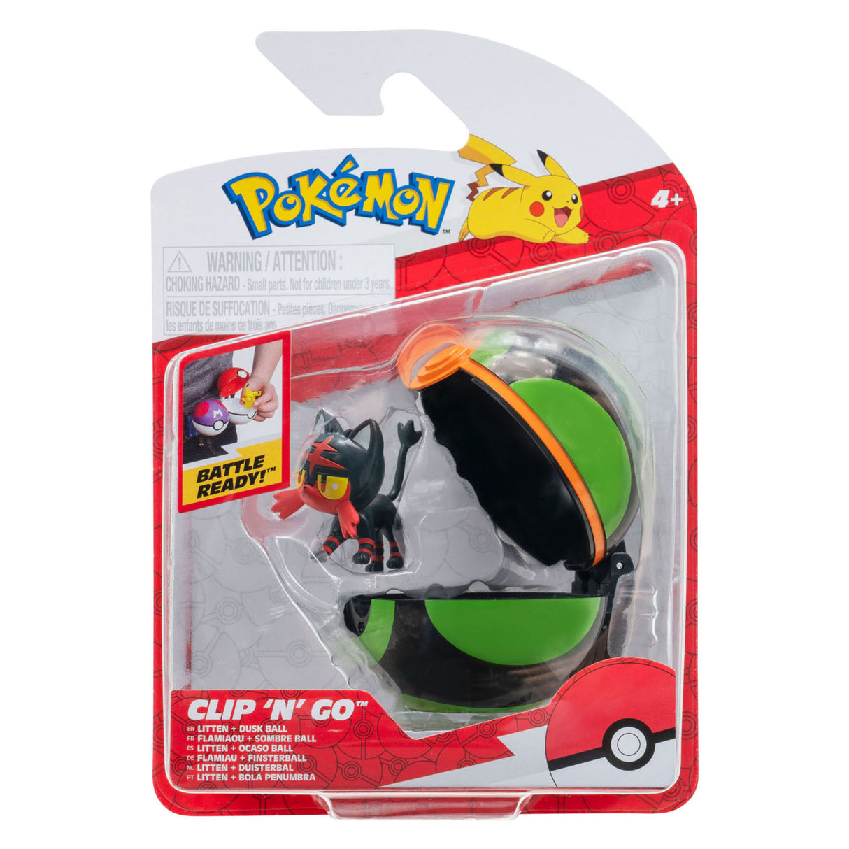 Boti Clip 'N' Go Liten Dusk Ball Play Set, 2dlg.