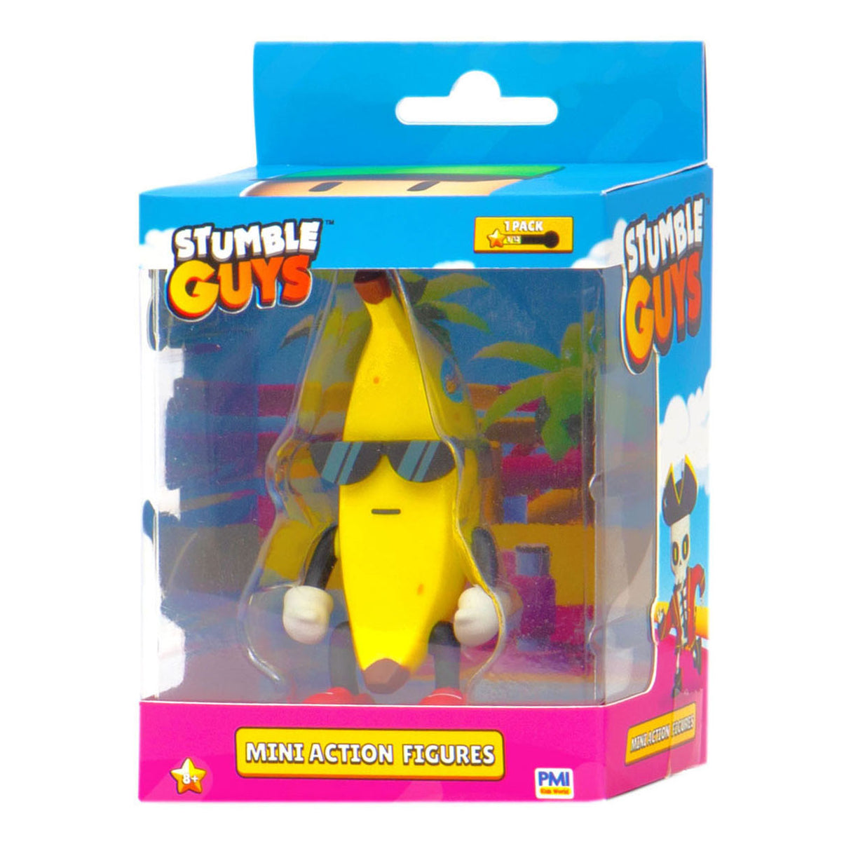 Boti stolpern Jungs Mini Actionfigur Bananen Guy