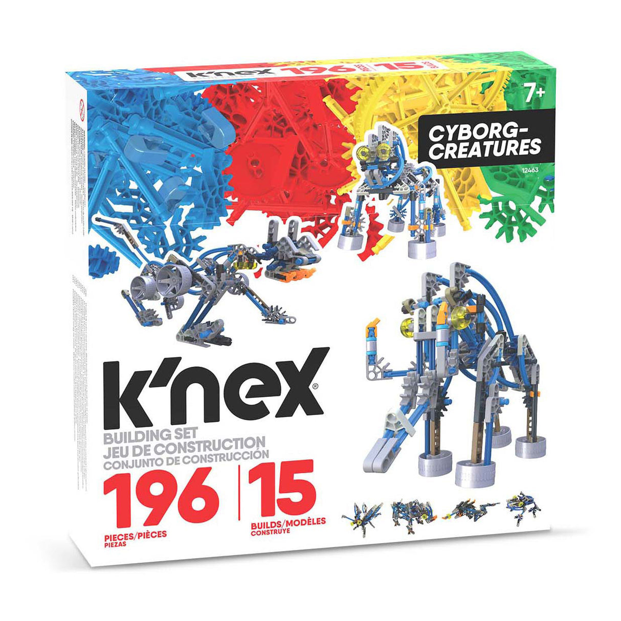 K'nex Cyborg Creatures 15 Models, 196dlg.