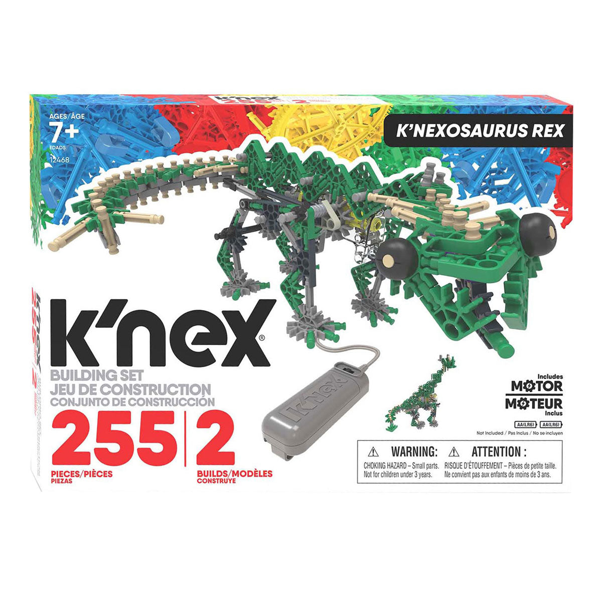 K'Nex Knexosaurus rex med motor, 255dlg.