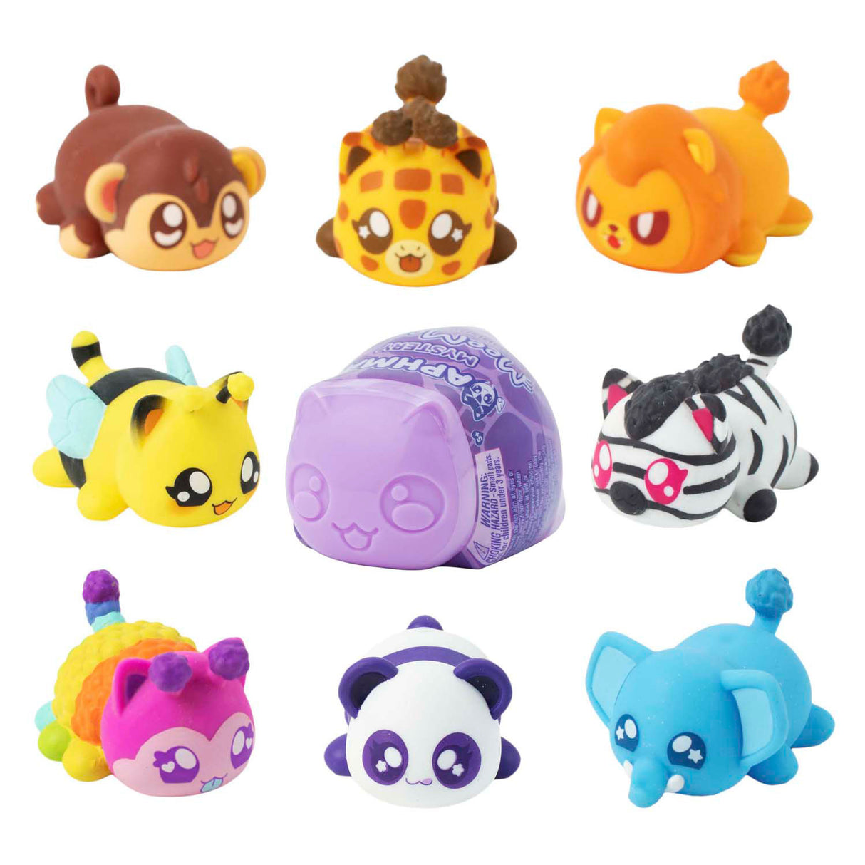 Boti Aphmau Meemeows Sorpresa Squishy Speel Figura Safari