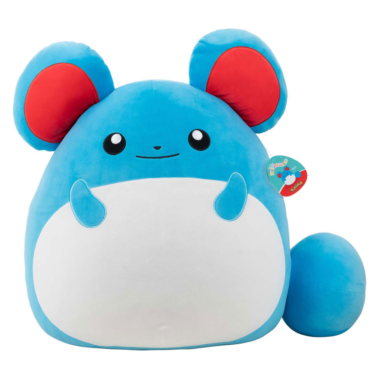 Jazwares Squishmallows Pokemon Hugh Plush - Marill Wave, 50 cm