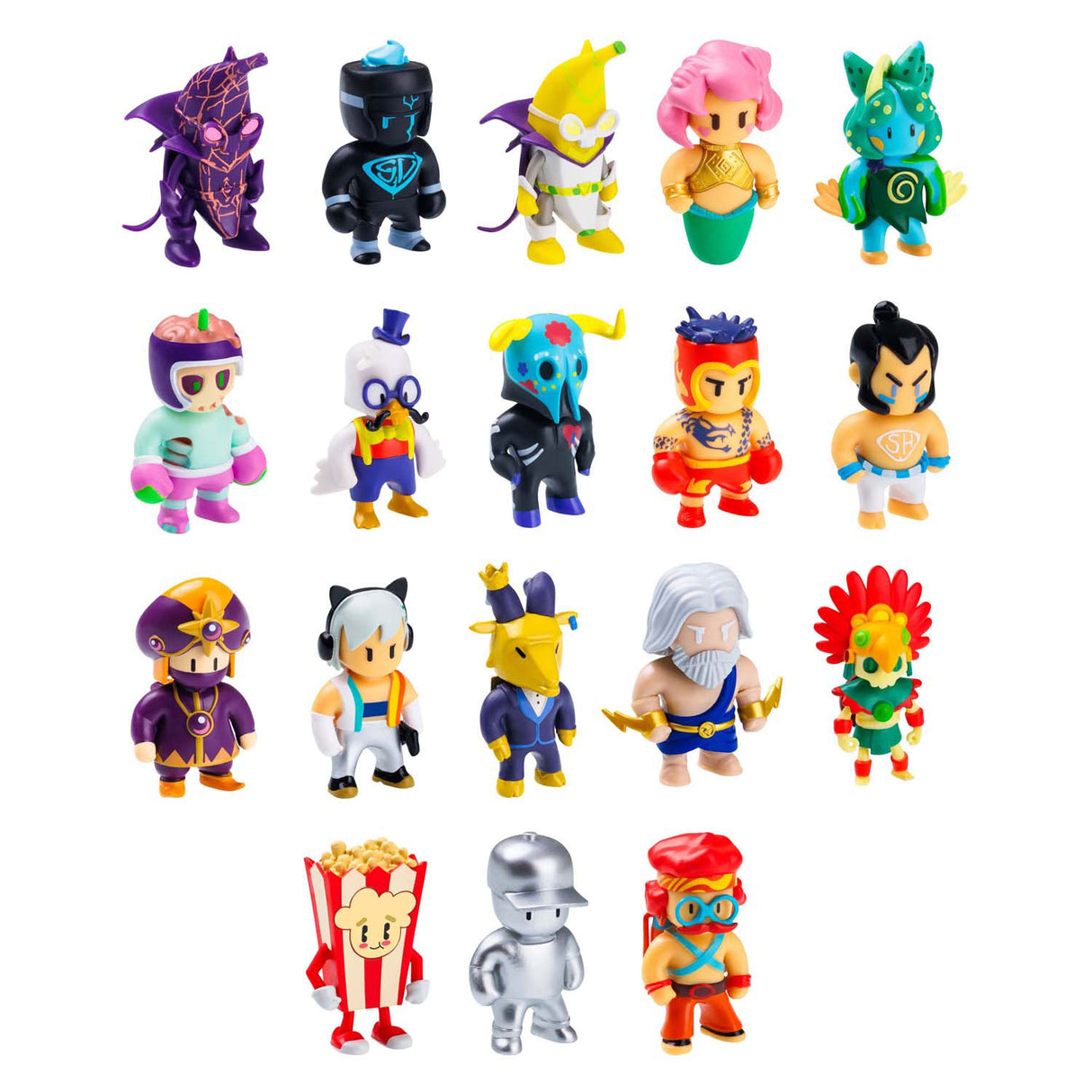 Boti Stumble Guys Action Figur Iwwerraschung a Bag Wave 3
