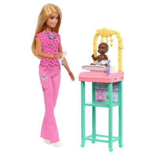 Hrací sada pro kariéru dětského doktora Barbie s panenkou