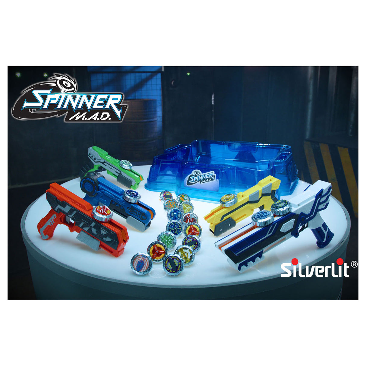 Silverlit M.A.D. Deluxe Battle Pack med Arena