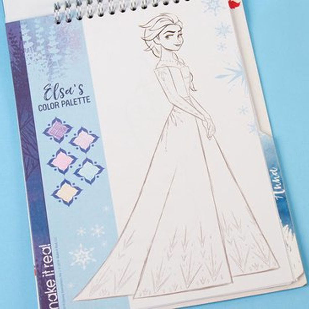 Spectron Frozen Sketchen Losterboek z szablonami