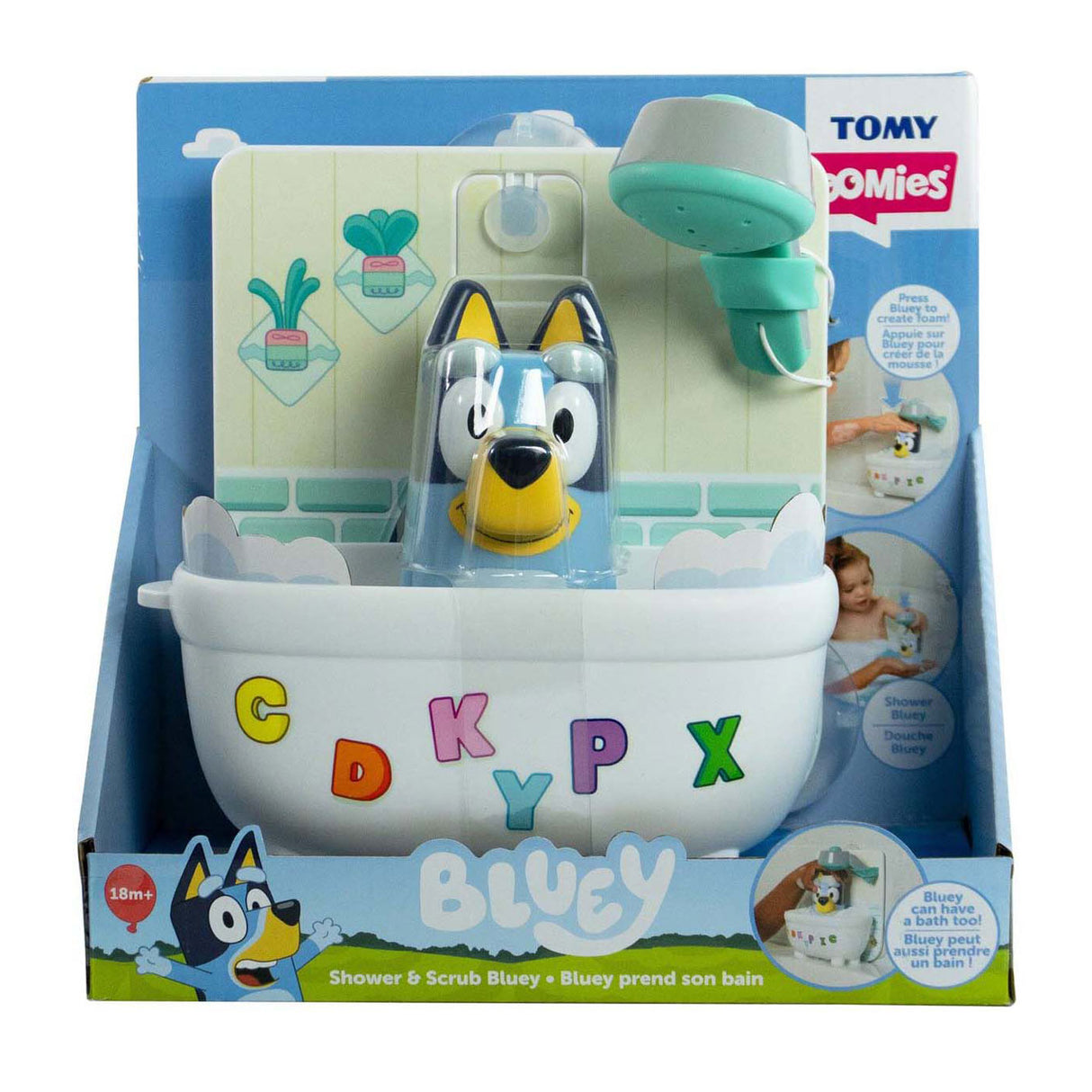 Spektron bloe Dusche Scrub blo