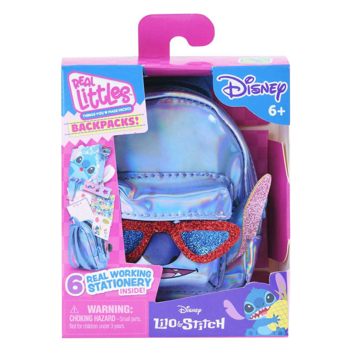 Spectron real littles stitch backpack with accessories