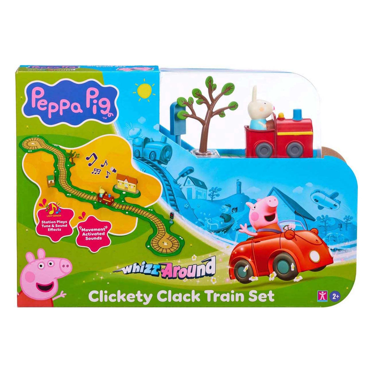 Spectron peppa pig whizz around - clickety clack train set