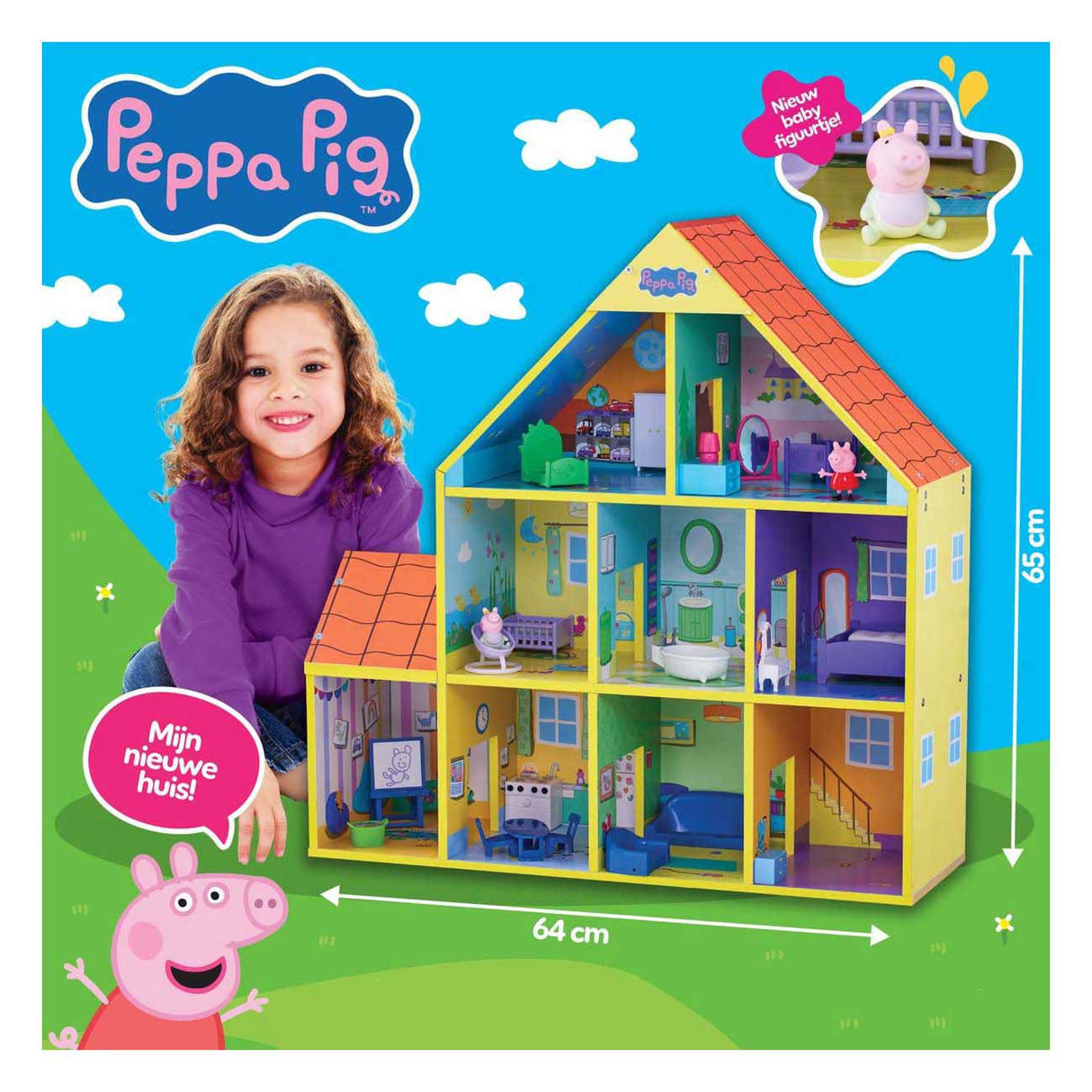Spectron peppa malac fa babaház 9 szobával