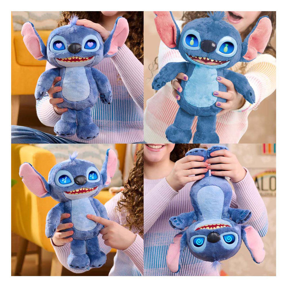 Spectron many moods of stitch - interactive plush