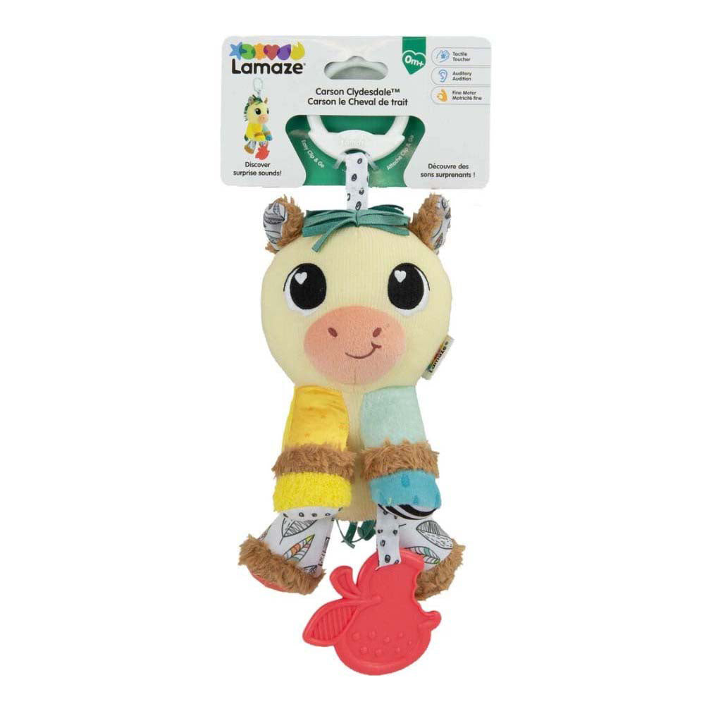 Lamaze carson the draft horse - educational baby toys - play and discover - cuddly toy