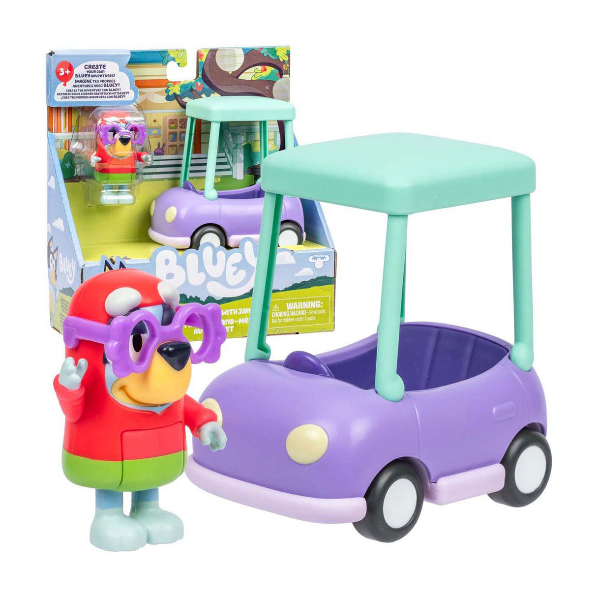 Spectron bluey basic vehicle granny car janet